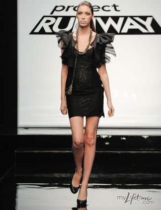 Illustration for article titled Project Runway: "An Unbelievably Tight Race For Hideous."